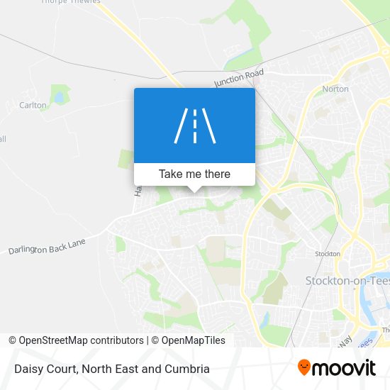 Daisy Court map