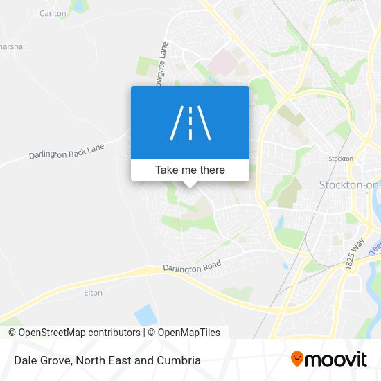 Dale Grove map