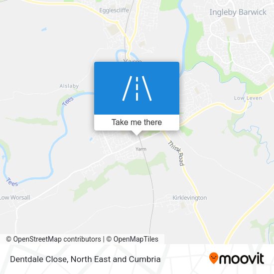 Dentdale Close map