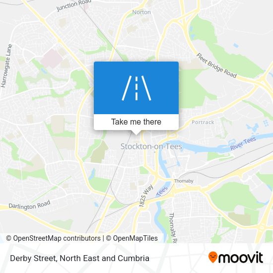 Derby Street map
