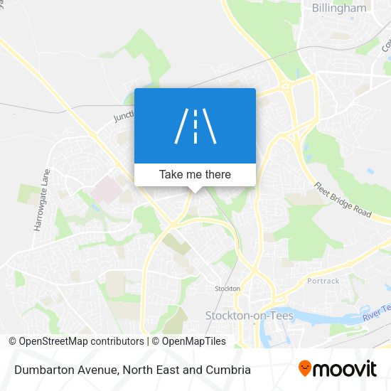 Dumbarton Avenue map