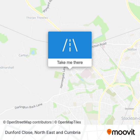 Dunford Close map