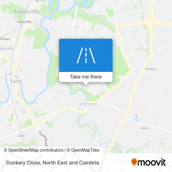 Dunkery Close map