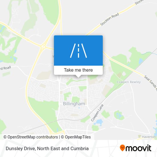 Dunsley Drive map