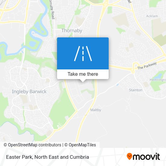 Easter Park map