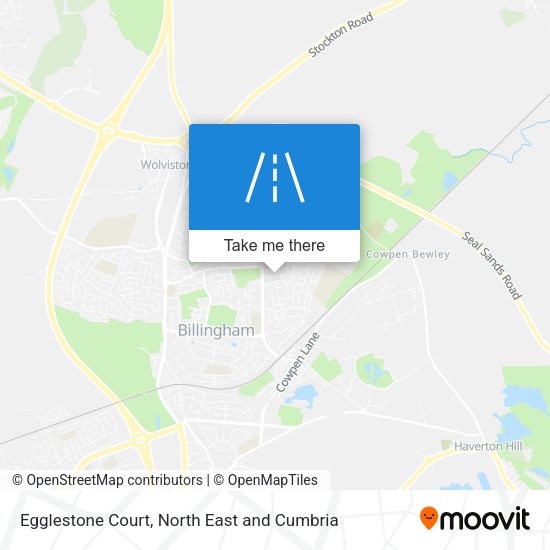 Egglestone Court map