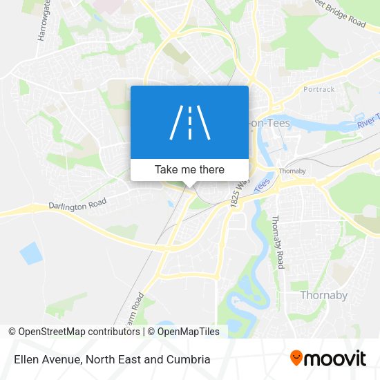 Ellen Avenue map