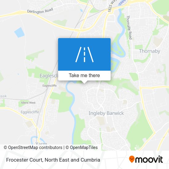 Frocester Court map