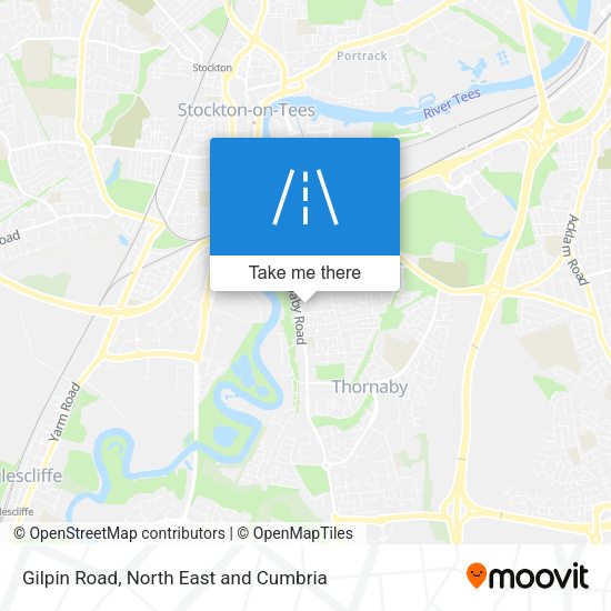 Gilpin Road map