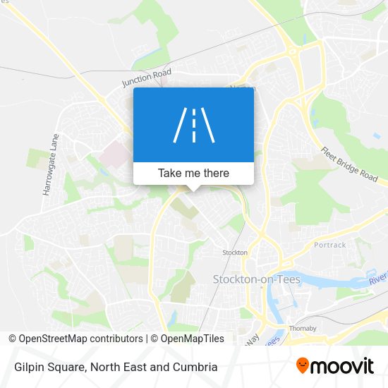 Gilpin Square map