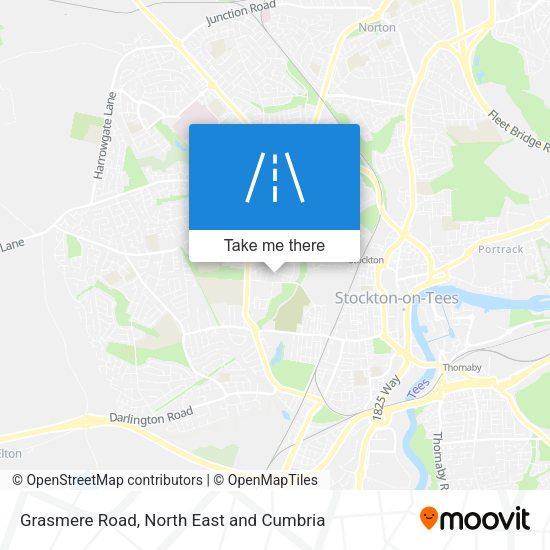 Grasmere Road map
