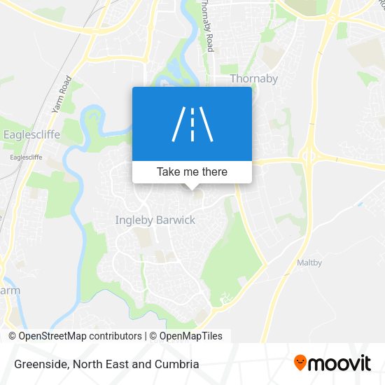 Greenside map
