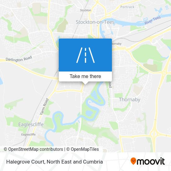 Halegrove Court map