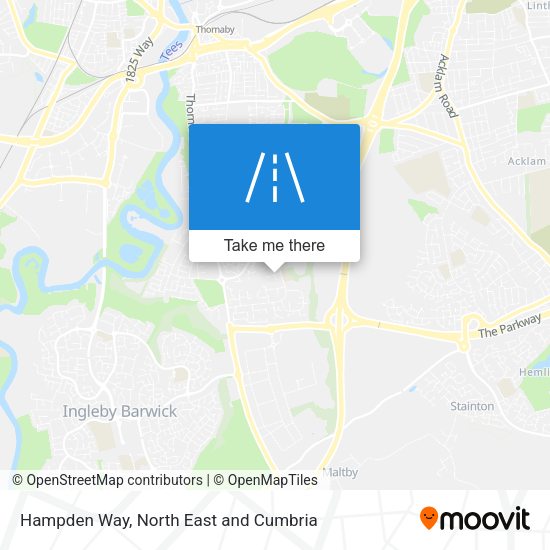Hampden Way map