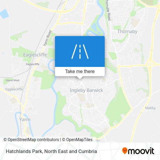 Hatchlands Park map