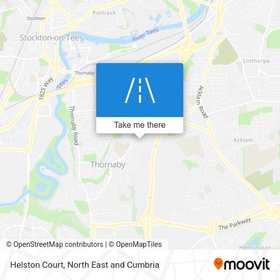 Helston Court map