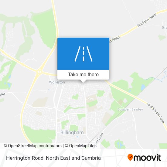 Herrington Road map