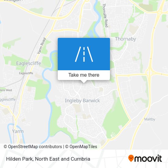 Hilden Park map