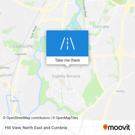 Hill View map