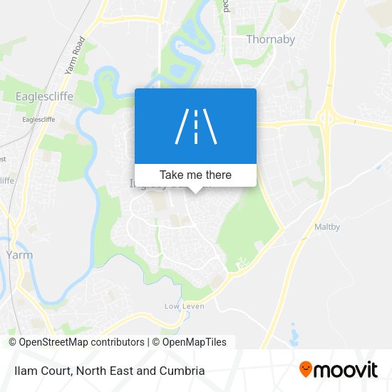 Ilam Court map