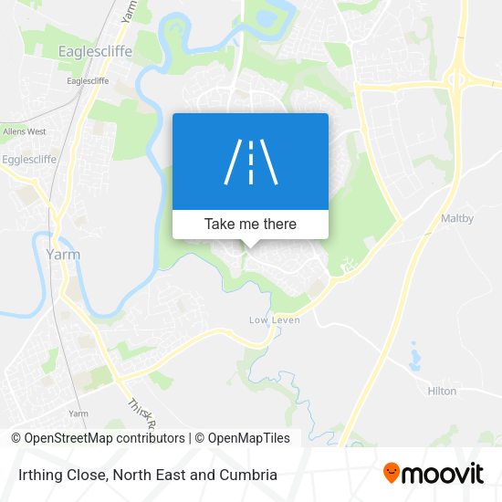 Irthing Close map