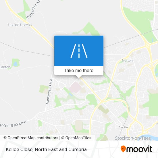Kelloe Close map