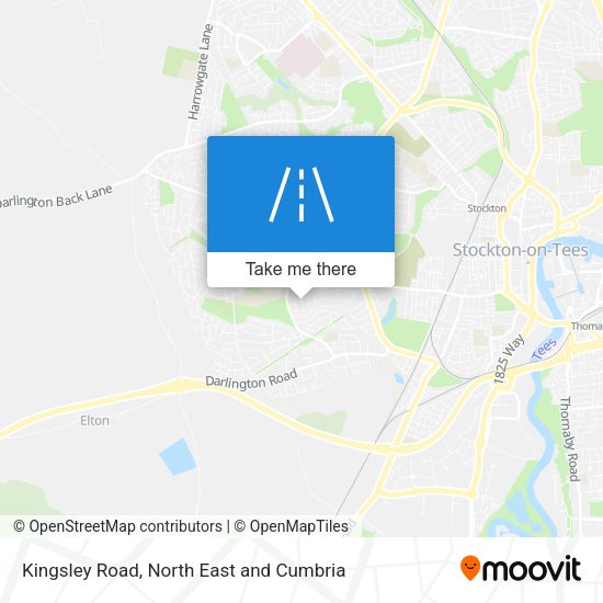 Kingsley Road map