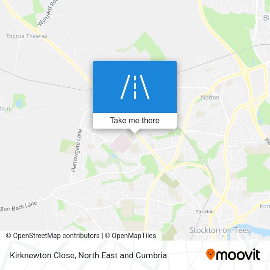 Kirknewton Close map