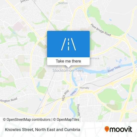 Knowles Street map