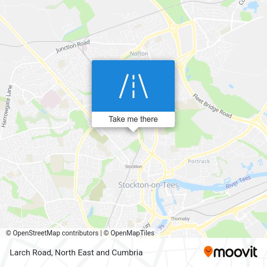Larch Road map