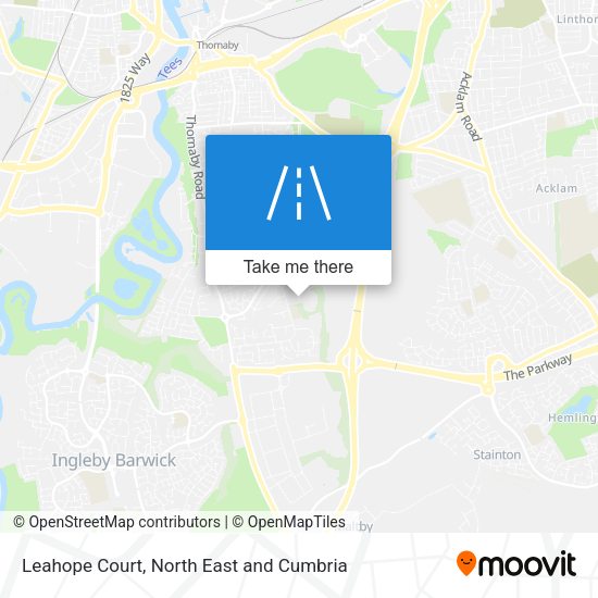 Leahope Court map