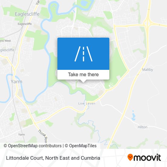 Littondale Court map