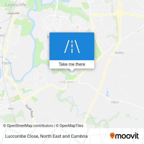 Luccombe Close map
