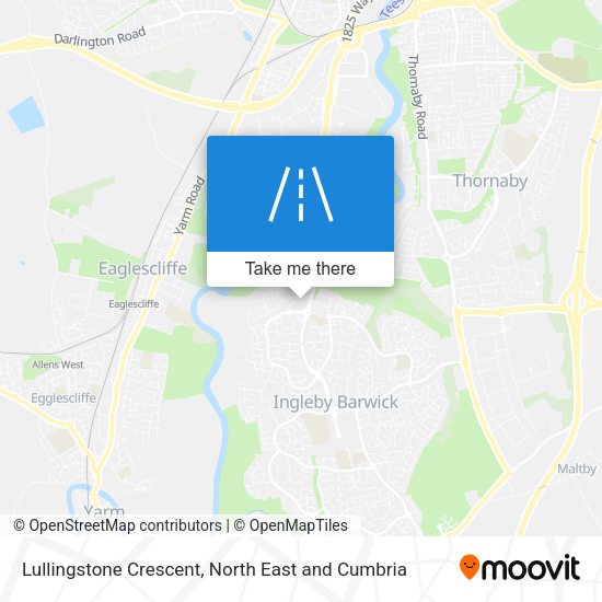 Lullingstone Crescent map