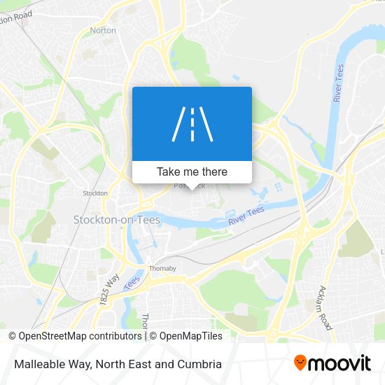 Malleable Way map