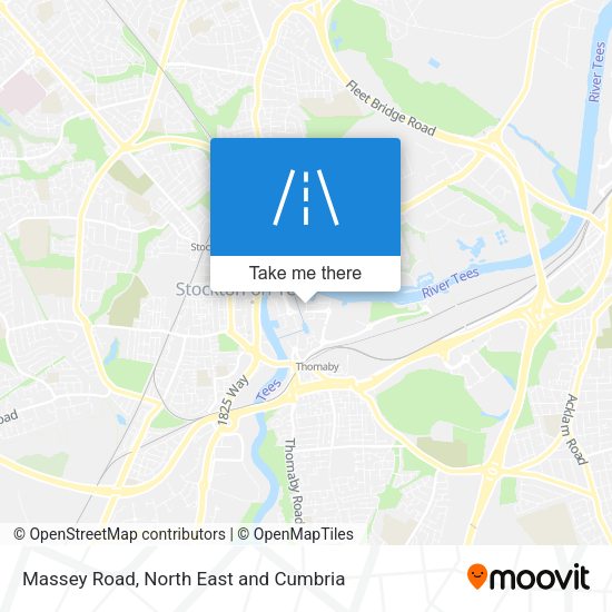 Massey Road map
