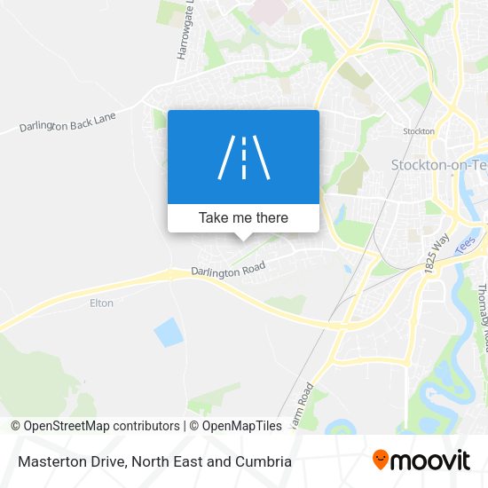 Masterton Drive map