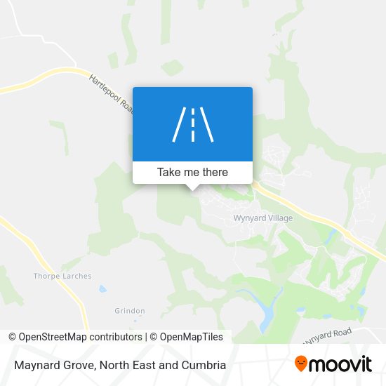 Maynard Grove map