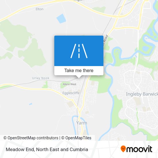 Meadow End map