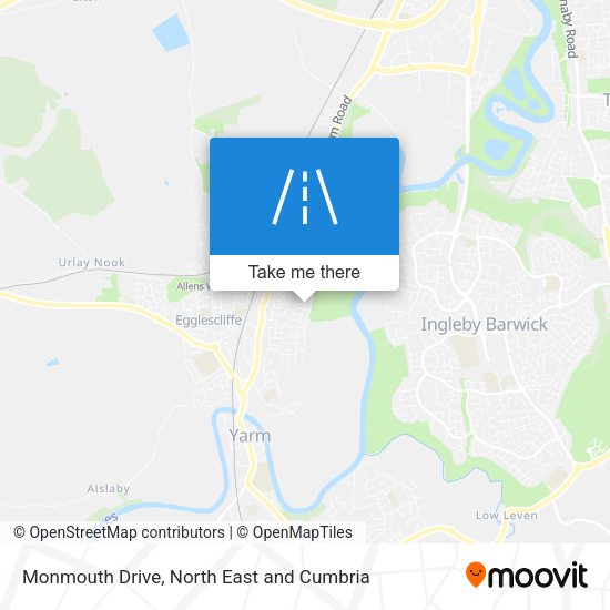 Monmouth Drive map