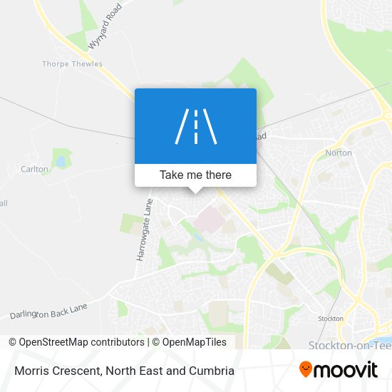Morris Crescent map