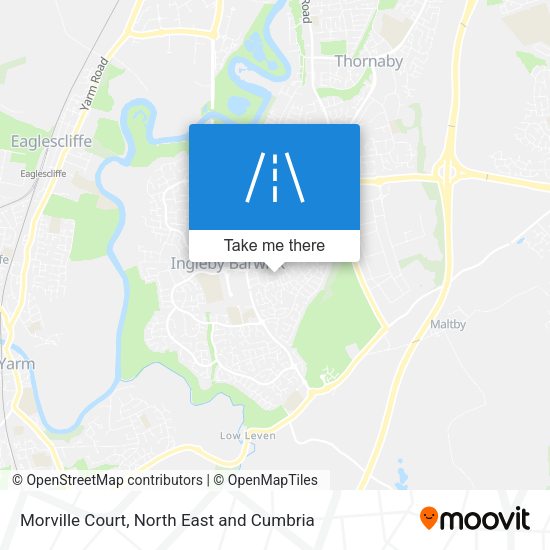 Morville Court map