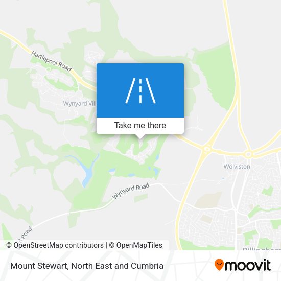 Mount Stewart map