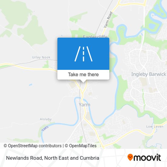 Newlands Road map