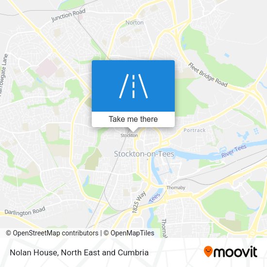 Nolan House map