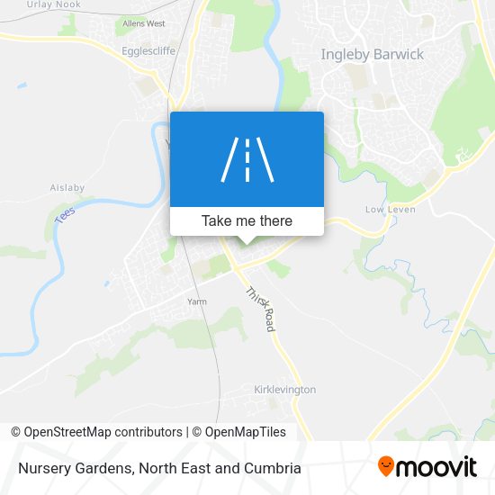 Nursery Gardens map