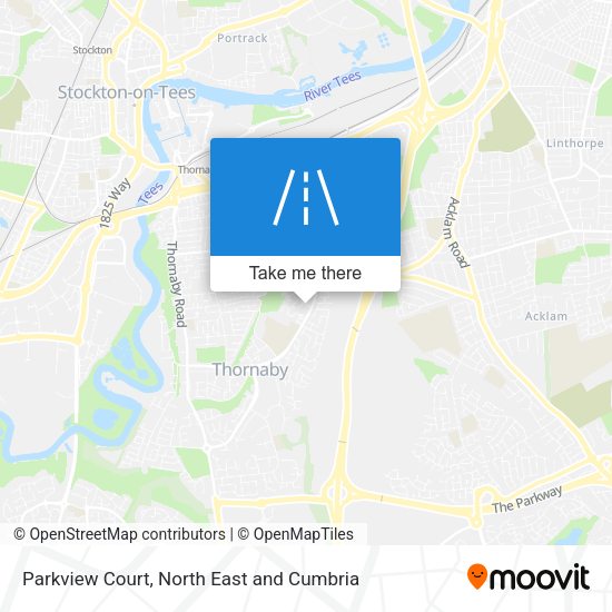 Parkview Court map