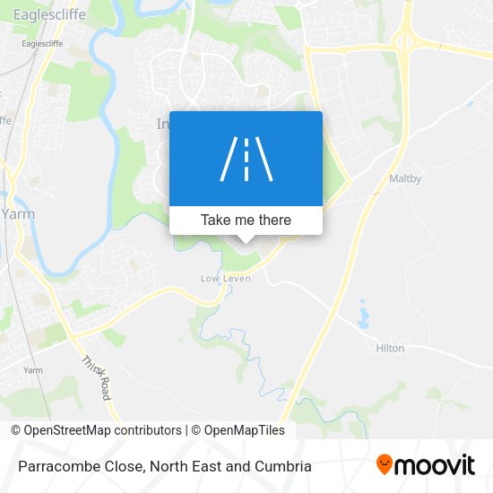 Parracombe Close map
