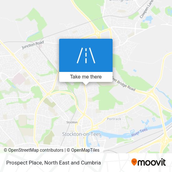 Prospect Place map