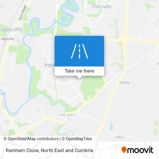 Rainham Close map